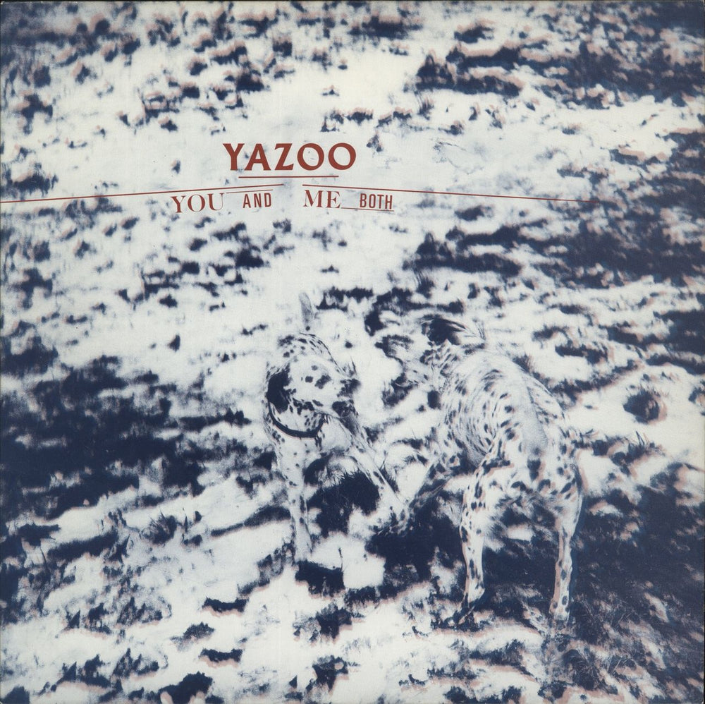 Yazoo You And Me Both UK vinyl LP album (LP record) STUMM12