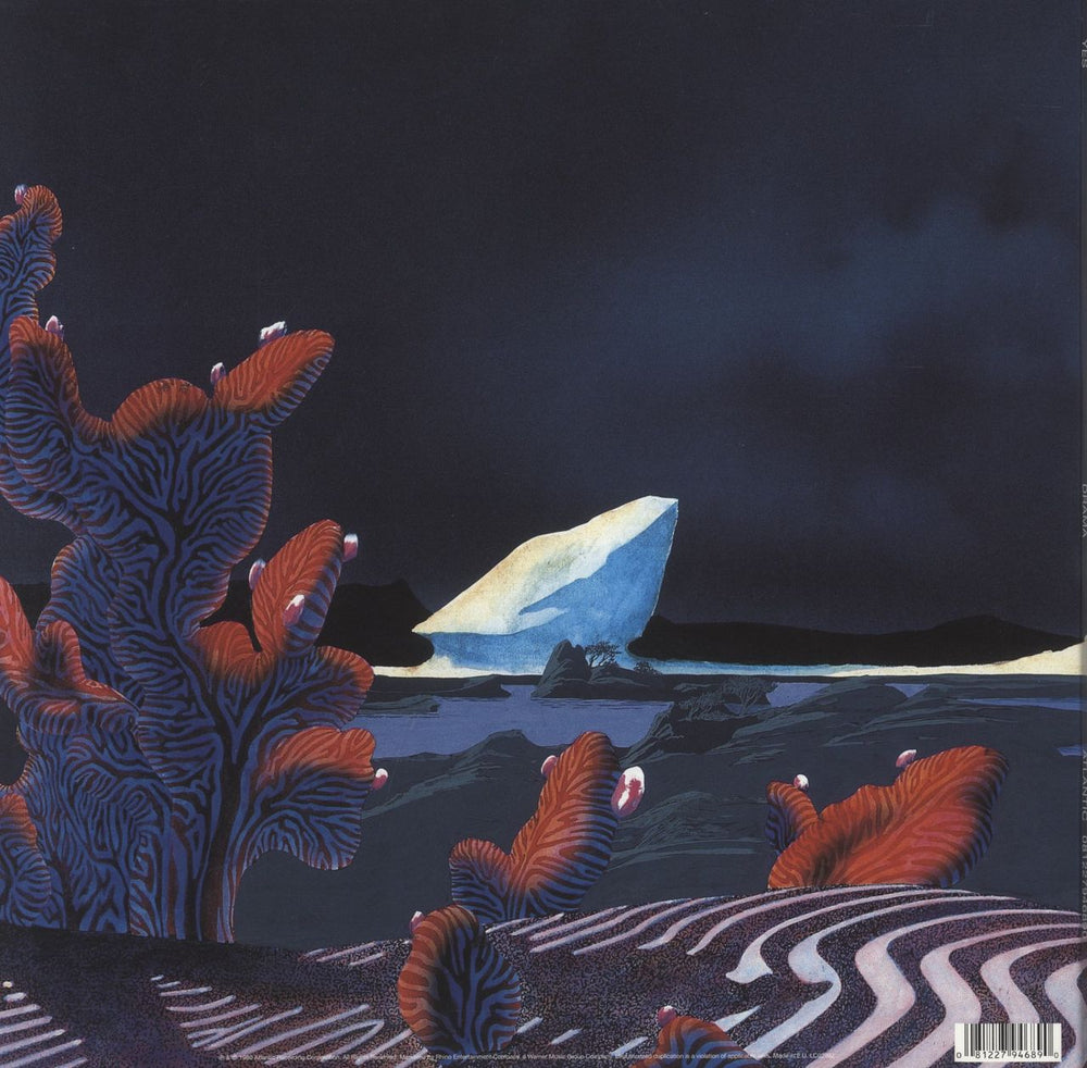 Yes Drama UK vinyl LP album (LP record) 081227946890