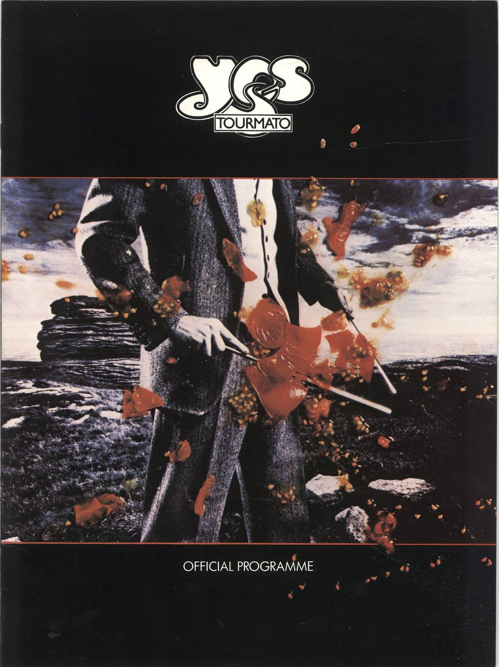 Yes Tourmato UK tour programme TOUR PROGRAMME