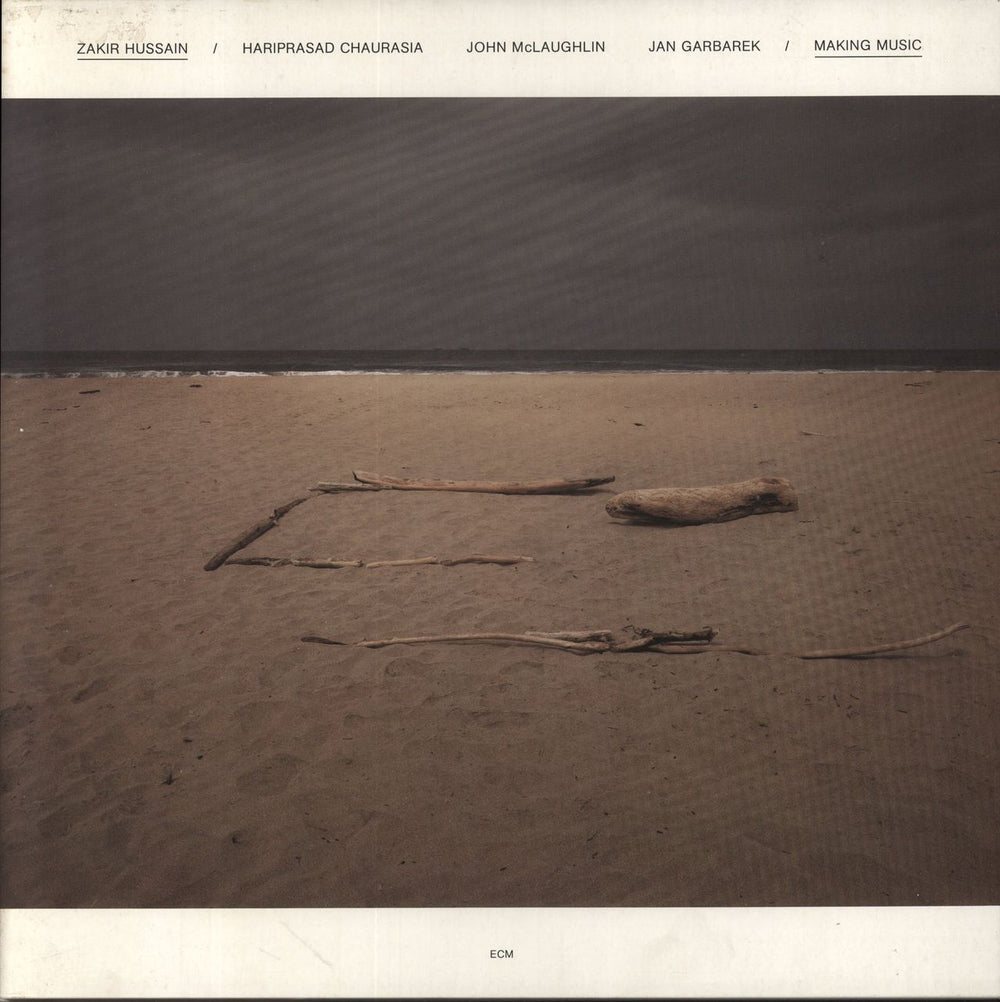Zakir Hussain Making Music - EX German vinyl LP album (LP record) ECM1349