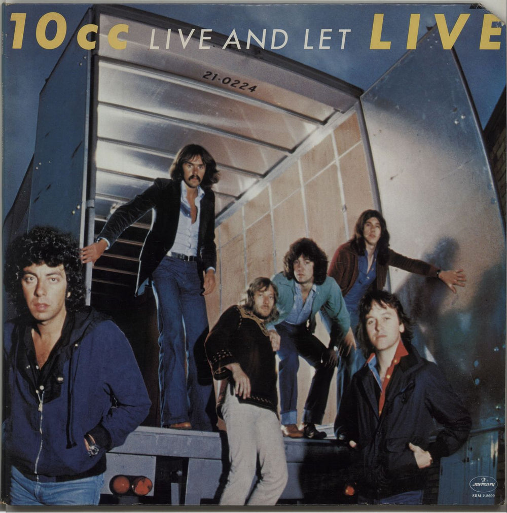 10cc Live And Let Live US 2-LP vinyl record set (Double LP Album) SRM-2-8600