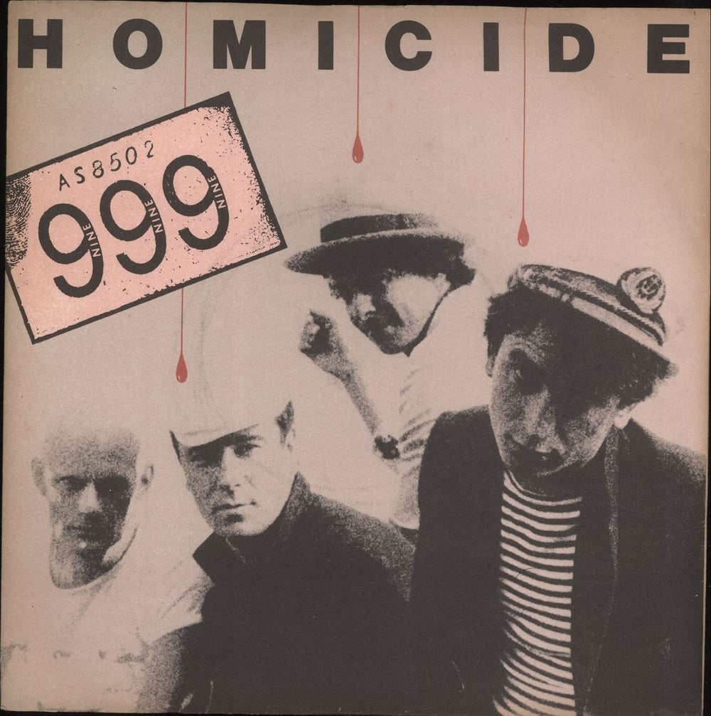 999 Homicide - Green UK 7" vinyl single (7 inch record / 45) UP36467