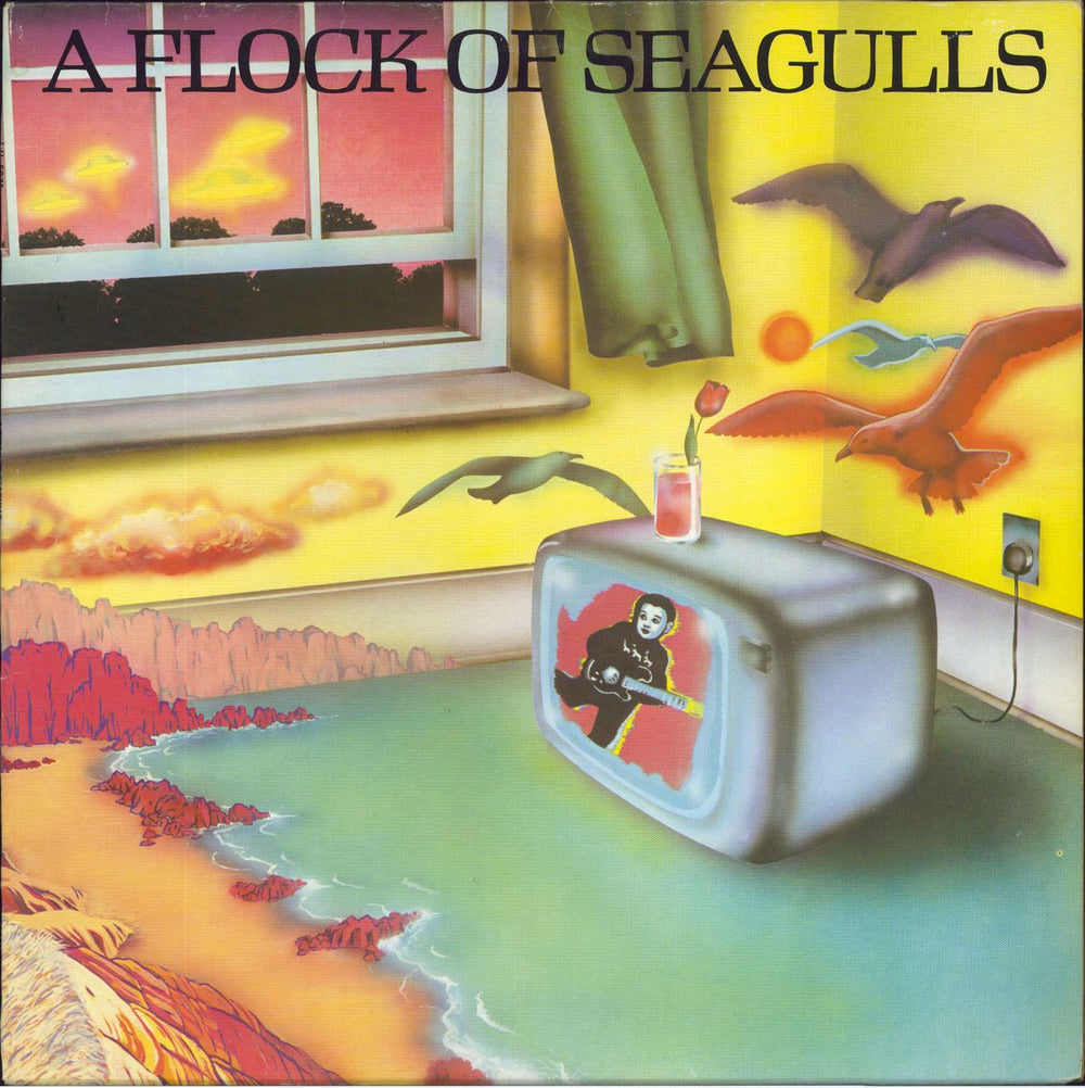 A Flock Of Seagulls A Flock Of Seagulls Italian vinyl LP album (LP record) JVL5075