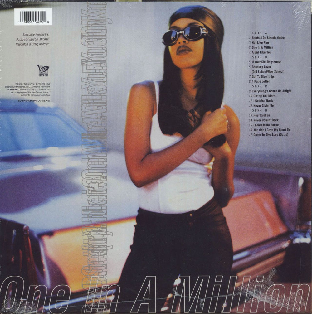 Aaliyah One In A Million - Sealed Canadian 2-LP vinyl record set (Double LP Album) 194690544255