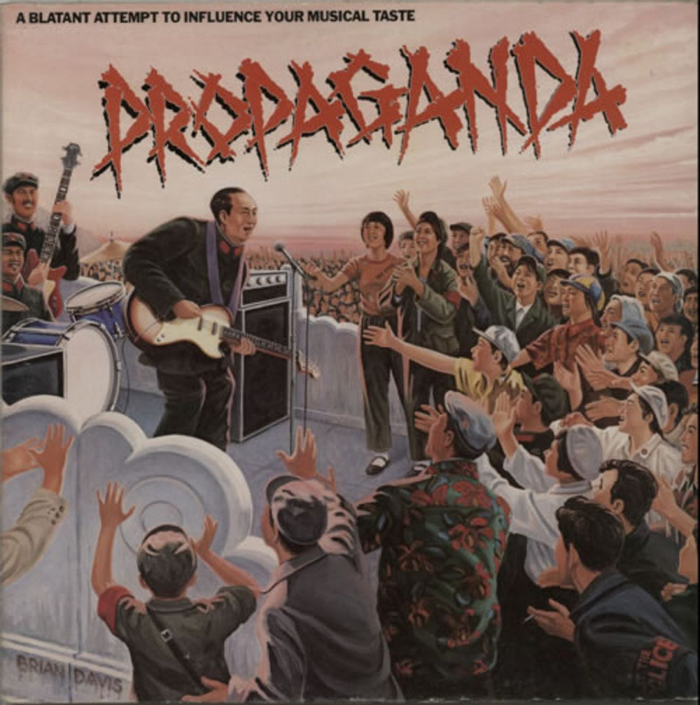 A&M Records Propaganda - Test Pressing US vinyl LP album (LP record) SP4786