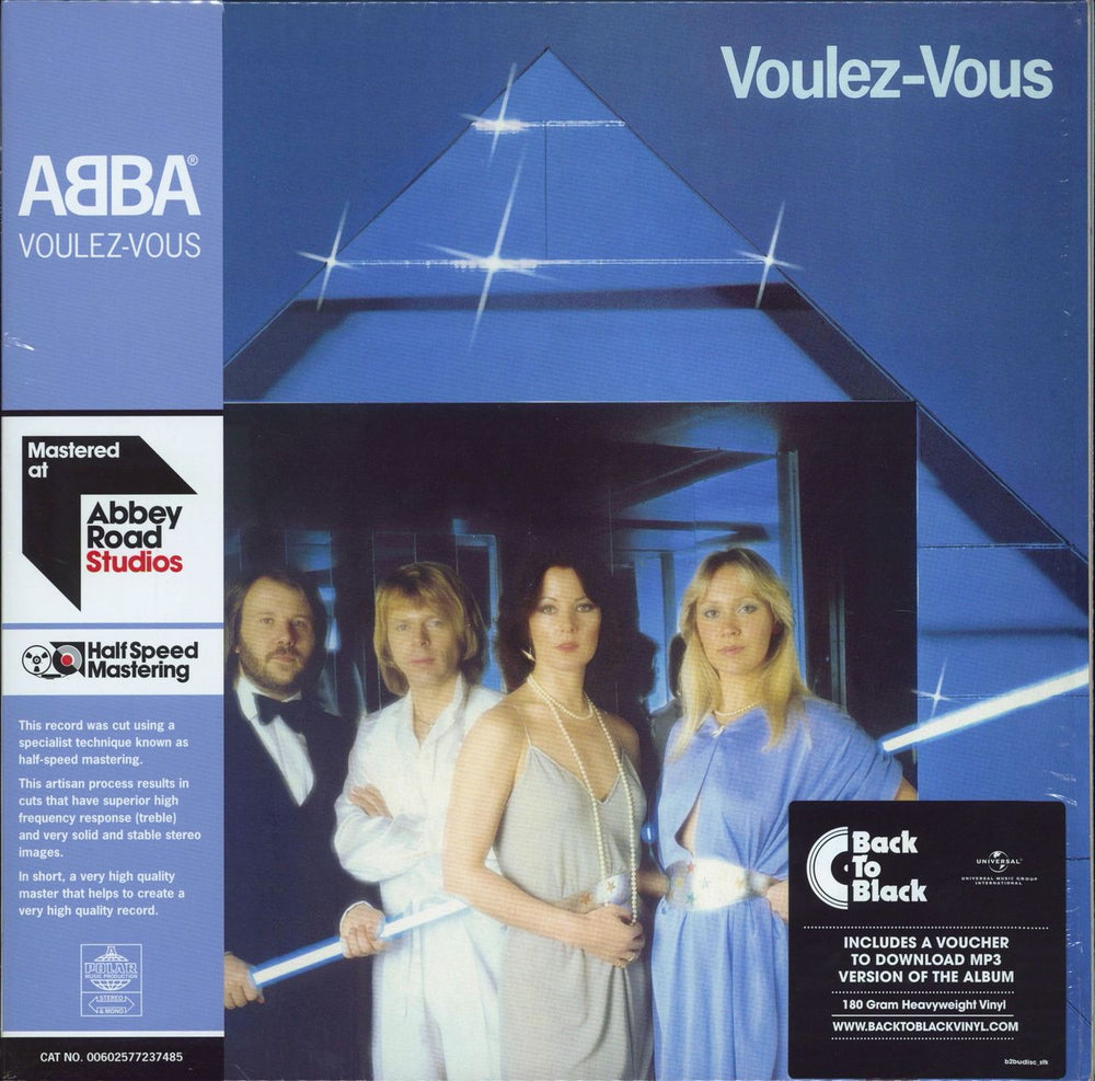 Abba Voulez-Vous: Half-Speed Mastered - 180gm Vinyl UK 2-LP vinyl record set (Double LP Album) 7723748