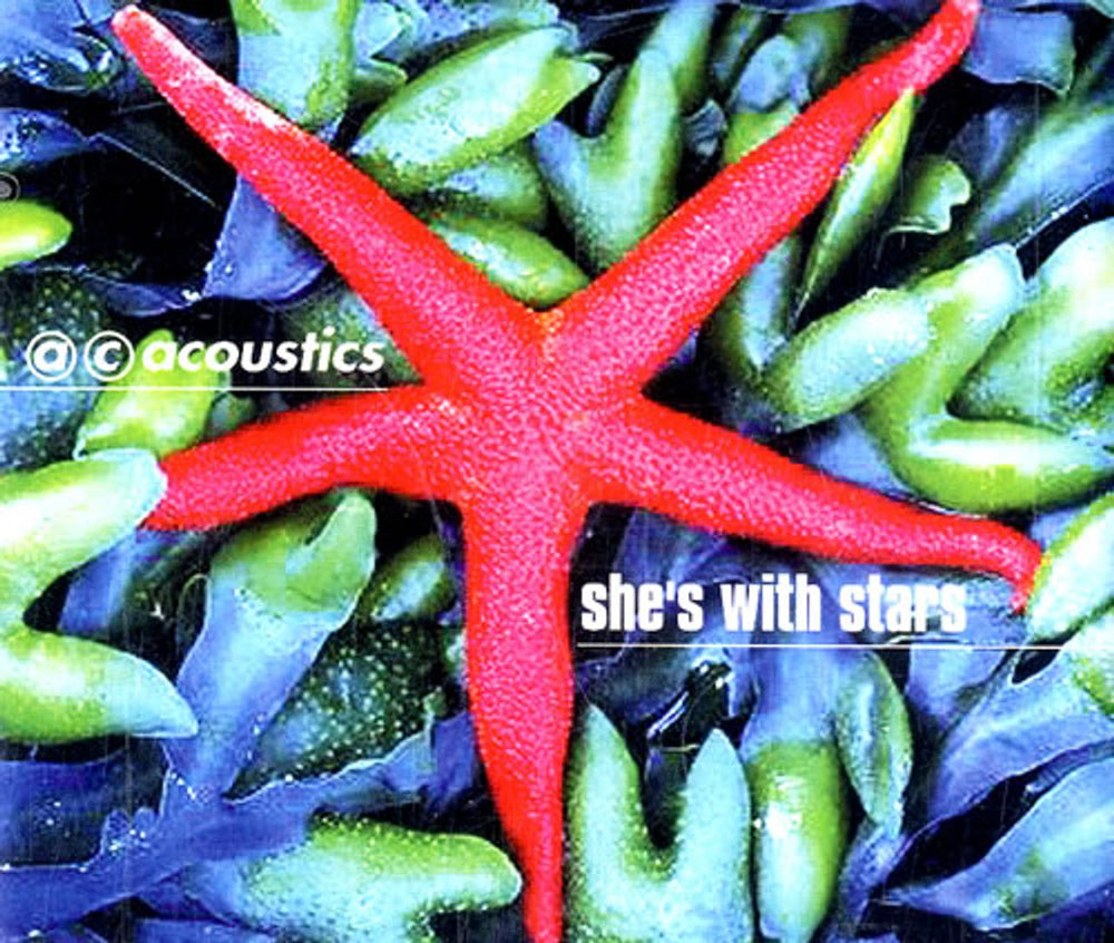 AC Acoustics She's With Stars UK CD single (CD5 / 5") YOYO4