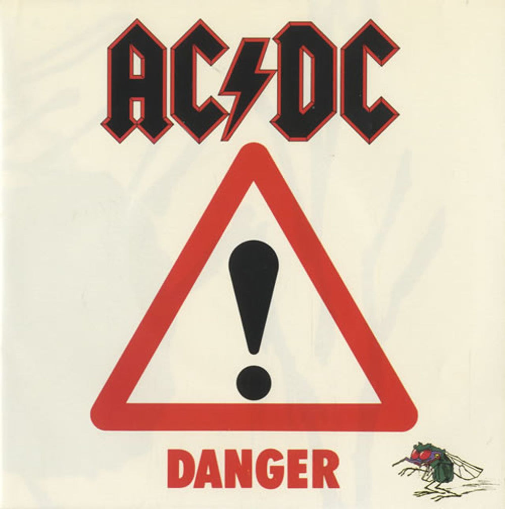 AC/DC Danger - Poster Sleeve UK 7" vinyl single (7 inch record / 45) A9532W