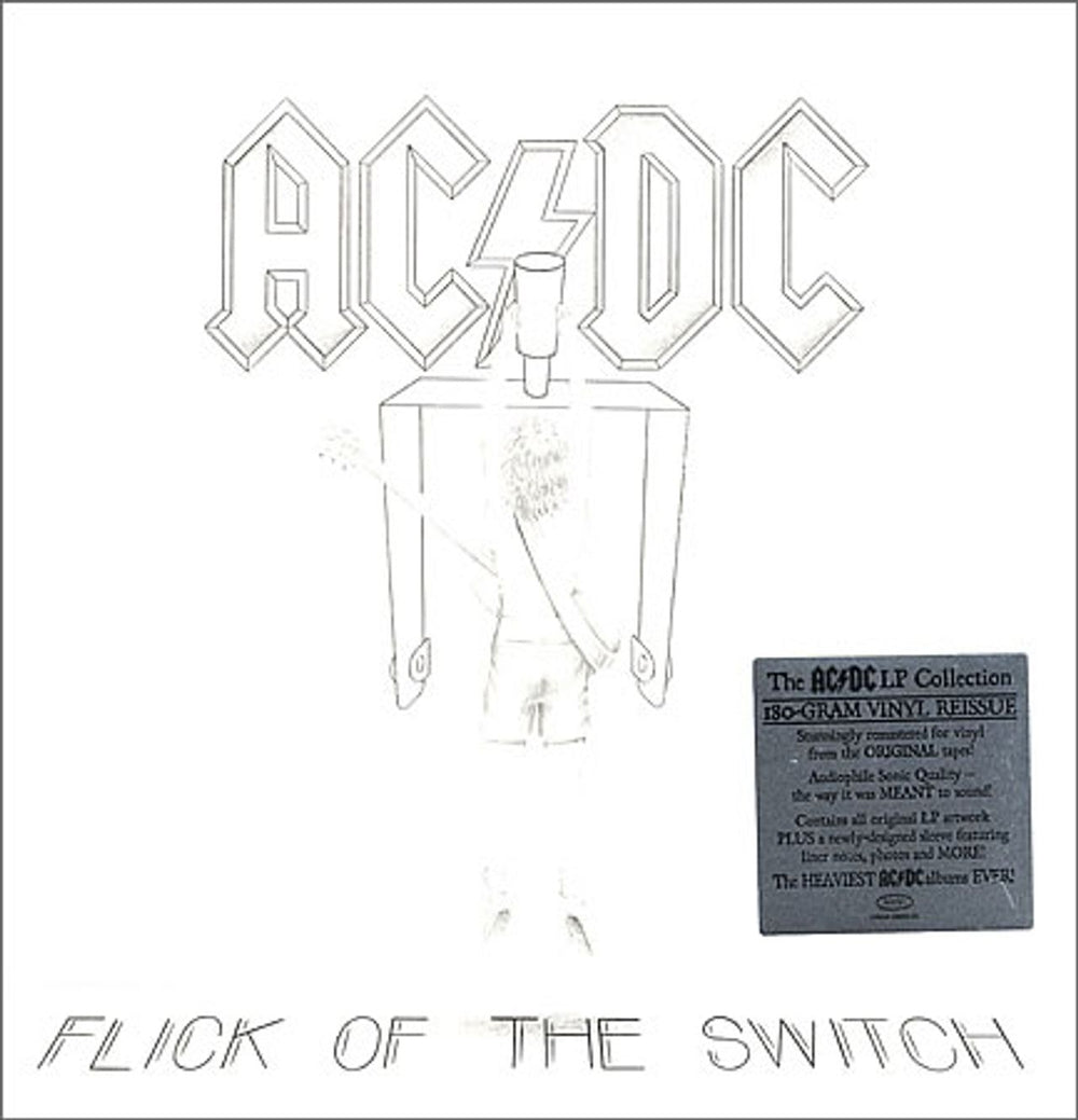 AC/DC Flick Of The Switch US vinyl LP album (LP record) E80209