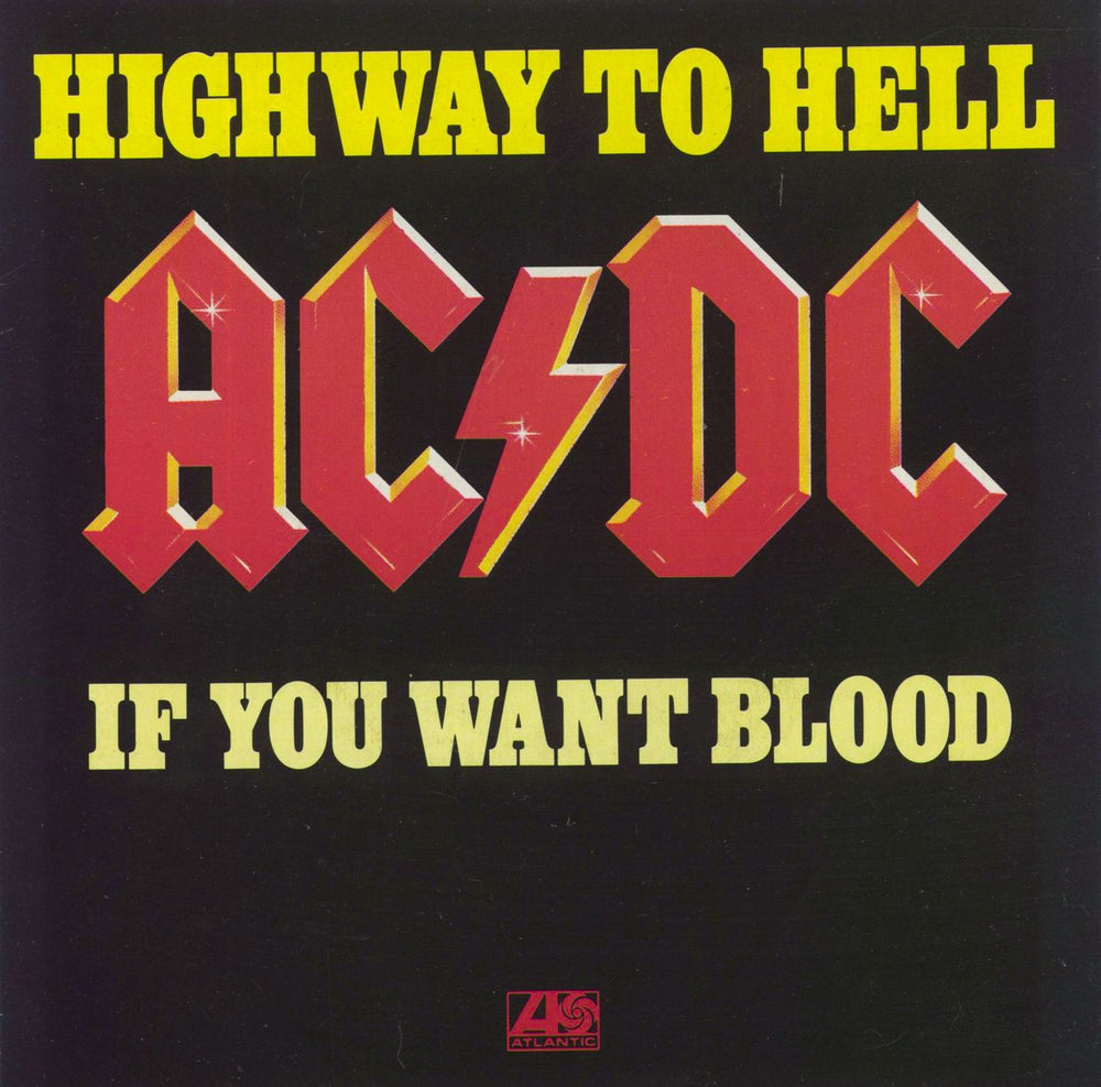 AC/DC Highway To Hell French 7" vinyl single (7 inch record / 45) 11321