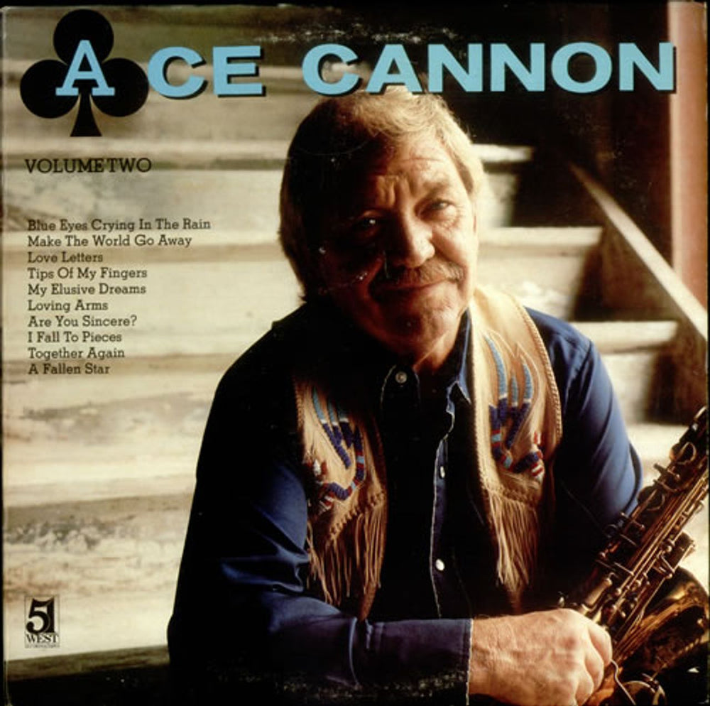 Ace Cannon Volume Two US vinyl LP album (LP record) Q16239