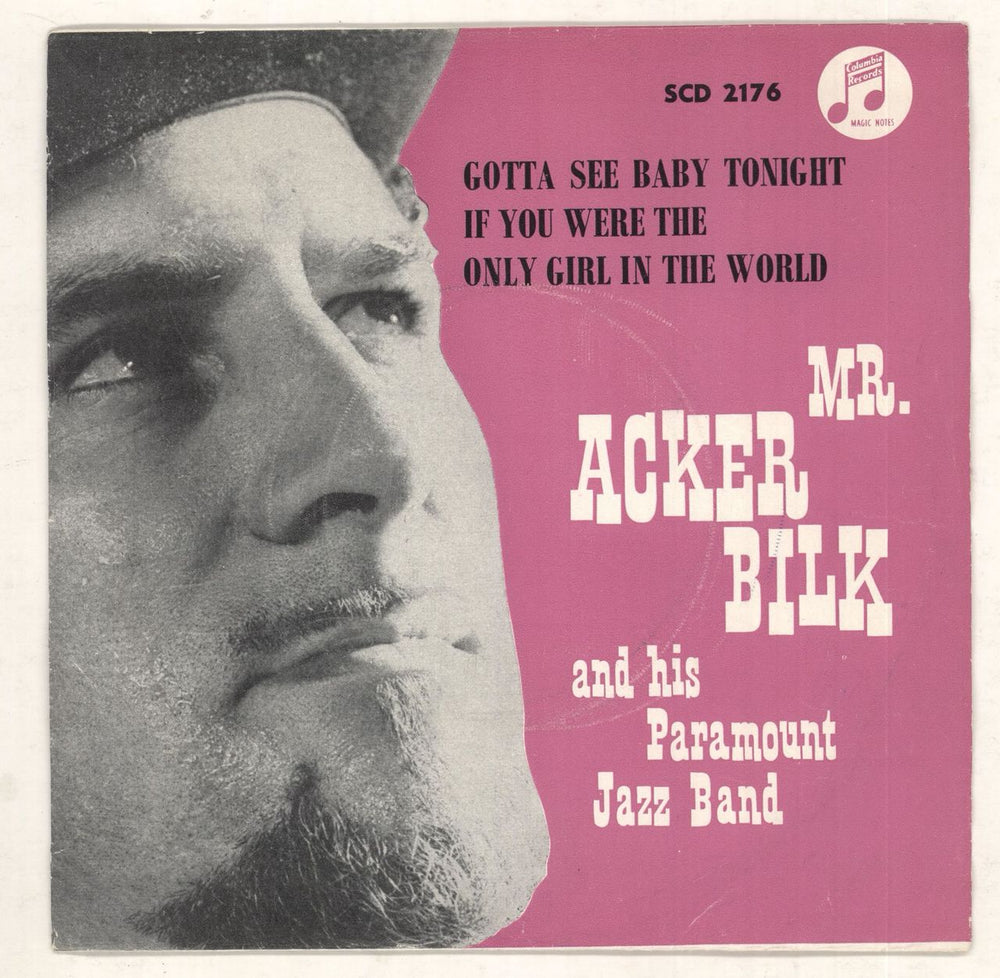 Acker Bilk Gotta See Baby Tonight + p/s UK 7" vinyl single (7 inch record / 45) SCD2176