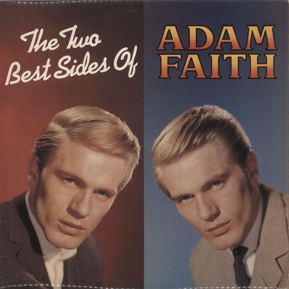 Adam Faith The Two Best Sides Of Adam Faith UK vinyl LP album (LP record) NUTM16