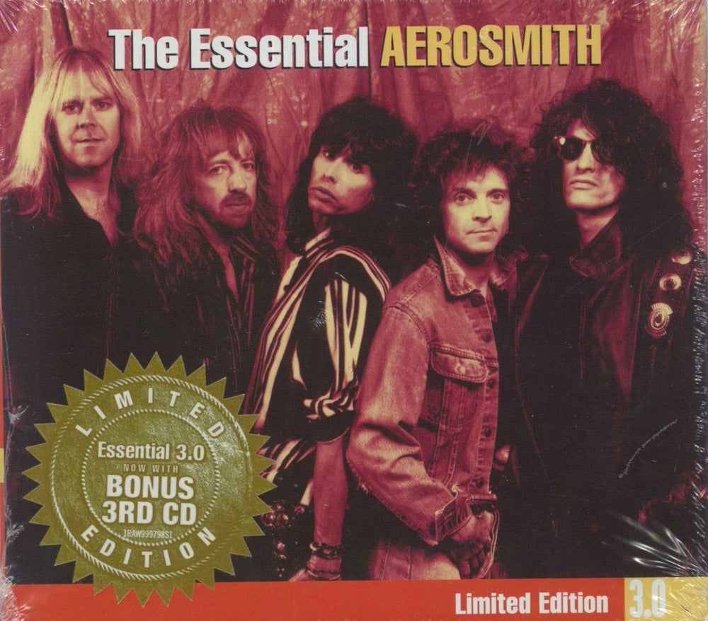 Aerosmith The Essential Aerosmith - Sealed US 3-CD album set (Triple CD) 88697923392