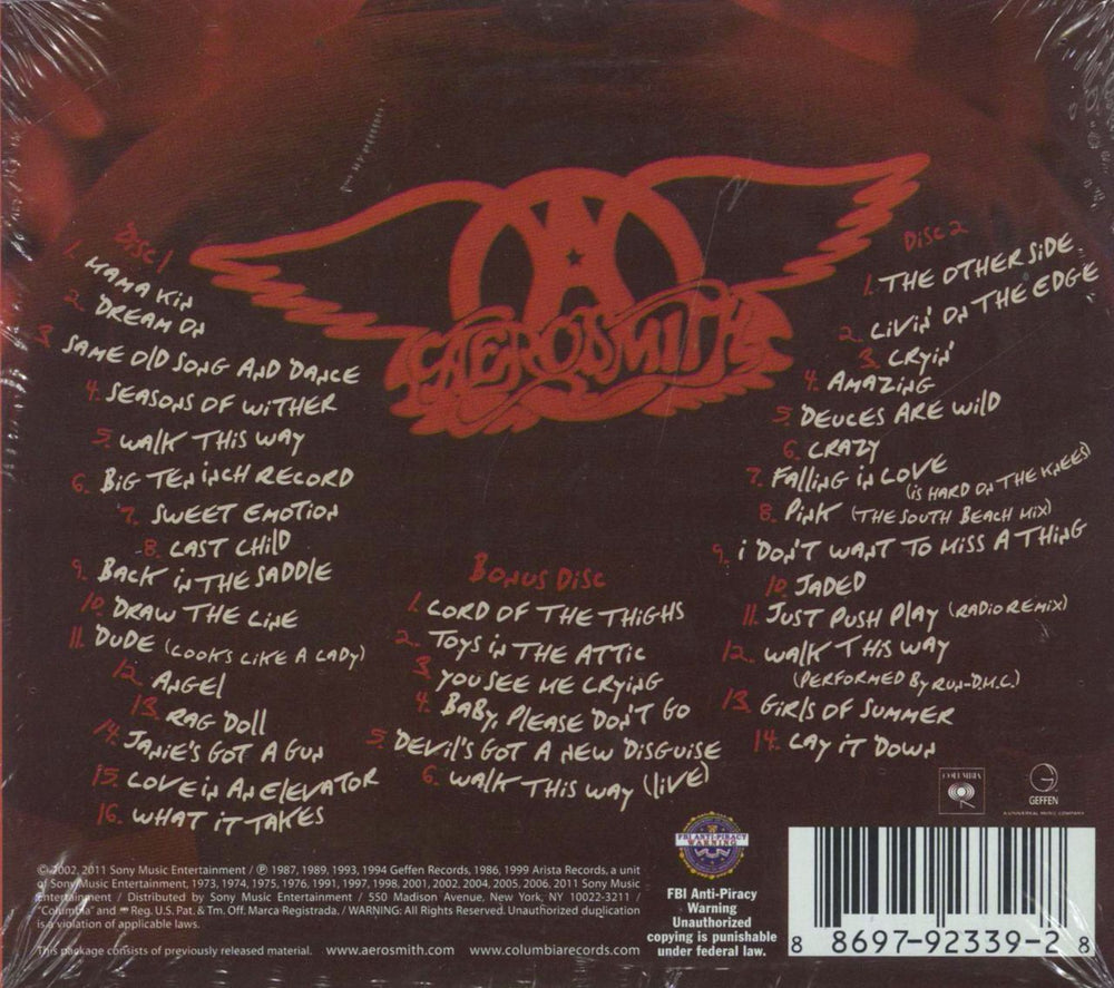 Aerosmith The Essential Aerosmith - Sealed US 3-CD album set (Triple CD) 886979233928