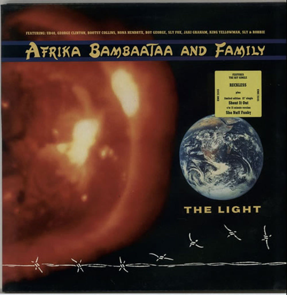Afrika Bambaataa The Light - complete UK 2-LP vinyl record set (Double LP Album) EMC3545