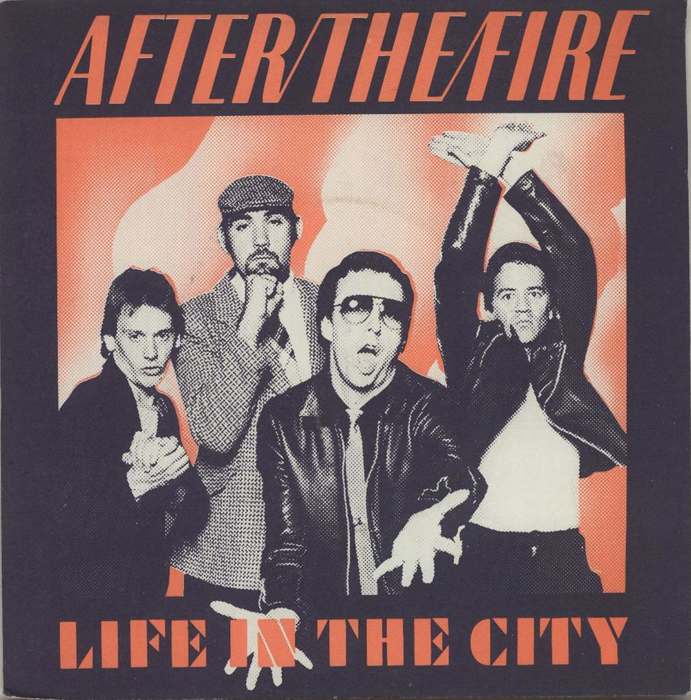 After The Fire Life In The City - Solid UK 7" vinyl single (7 inch record / 45) CBS8057