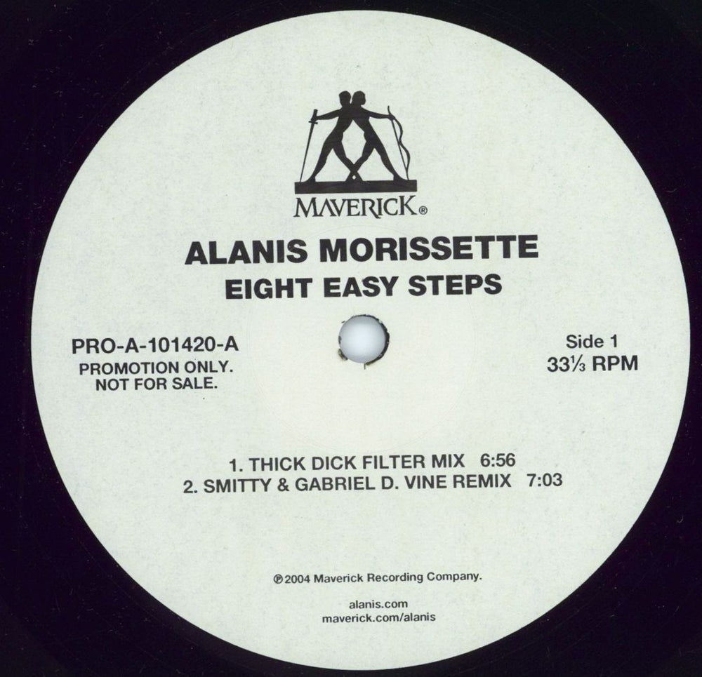 Alanis Morissette Eight Easy Steps US Promo 12" vinyl single (12 inch record / Maxi-single) PRO-A-101420-A