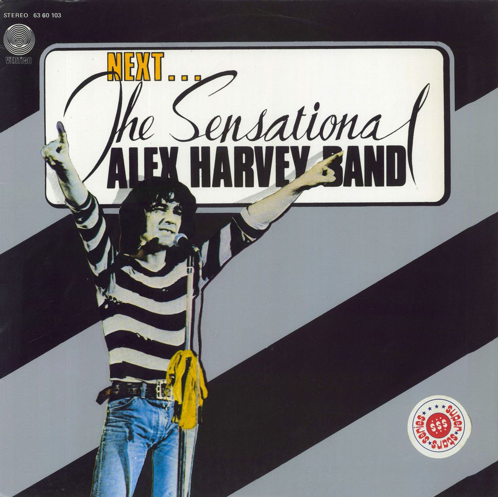 Alex Harvey (UK) Next - 1st Spanish vinyl LP album (LP record) 6360103