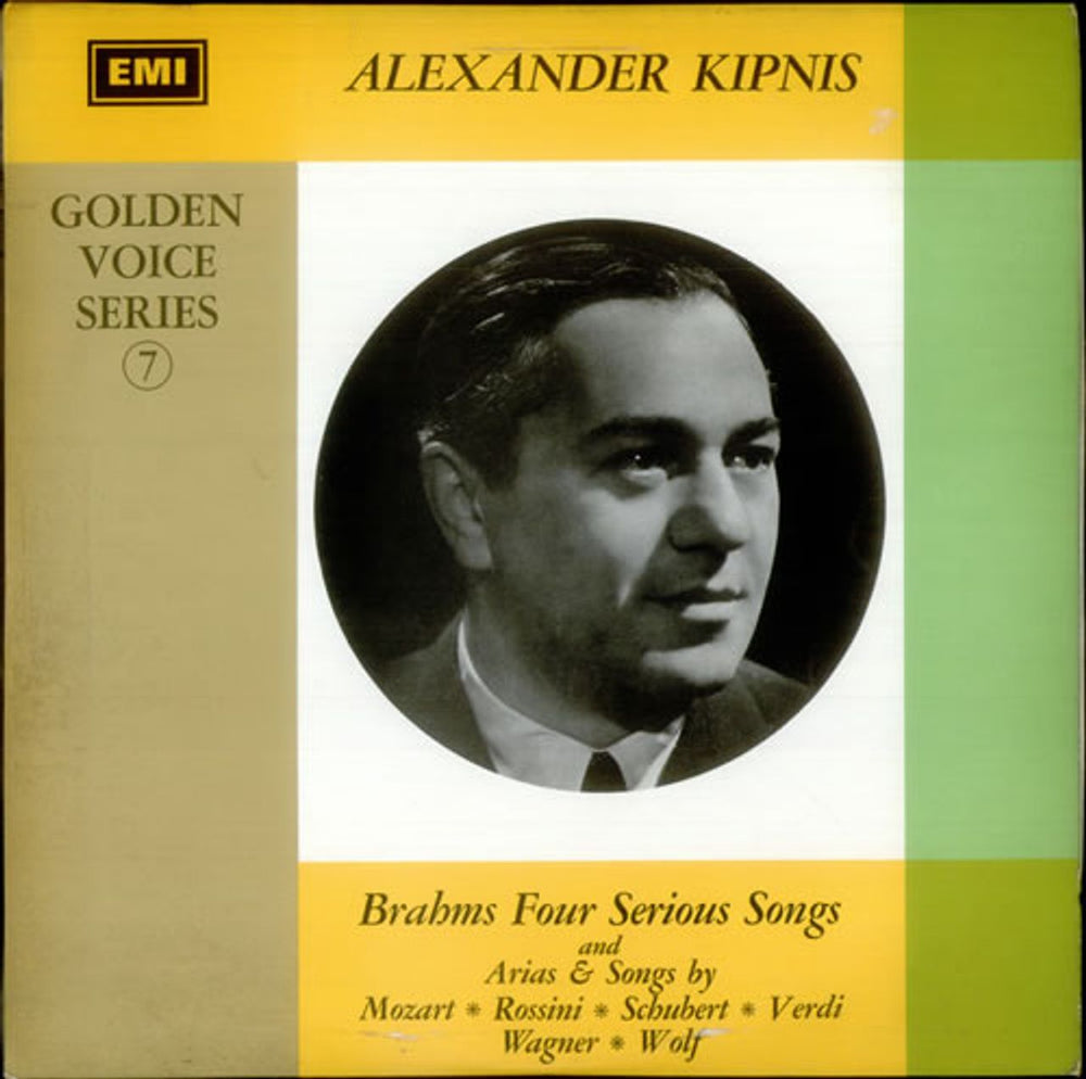 Alexander Kipnis Golden Voice Series No. 7 - Test Pressing UK 2-LP vinyl record set (Double LP Album) HQM1101