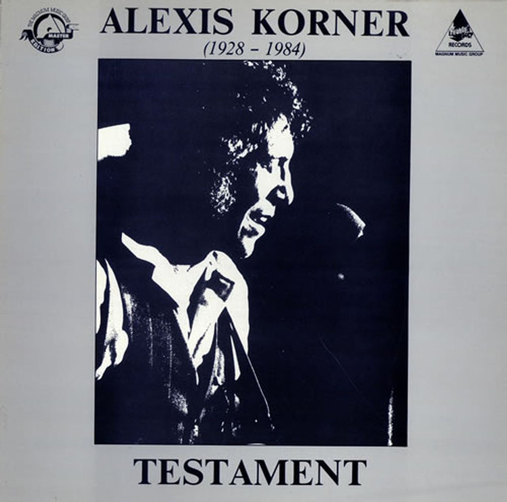 Alexis Korner Testament 1928 - 1984 UK 12" vinyl single (12 inch record / Maxi-single) THBL-2.026