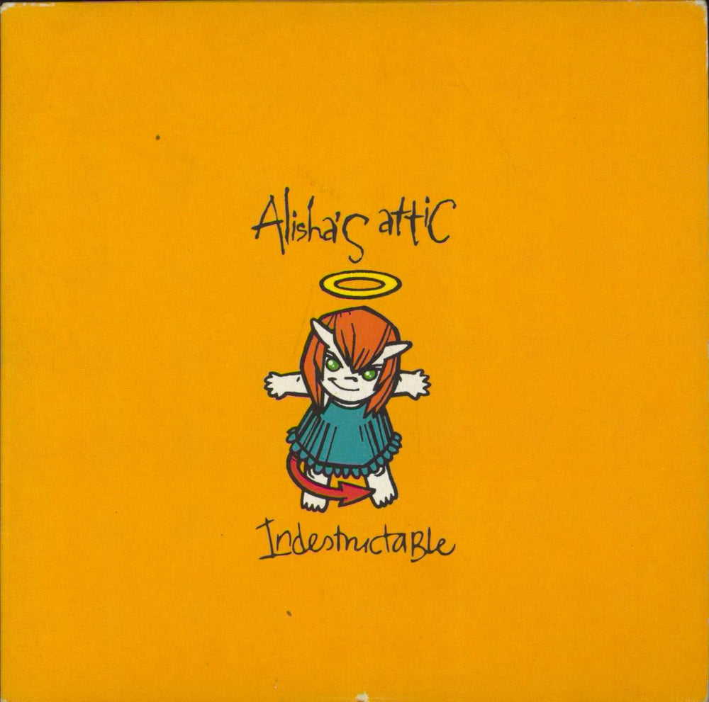 Alisha's Attic Indestructable UK Promo CD single (CD5 / 5") AACJ4