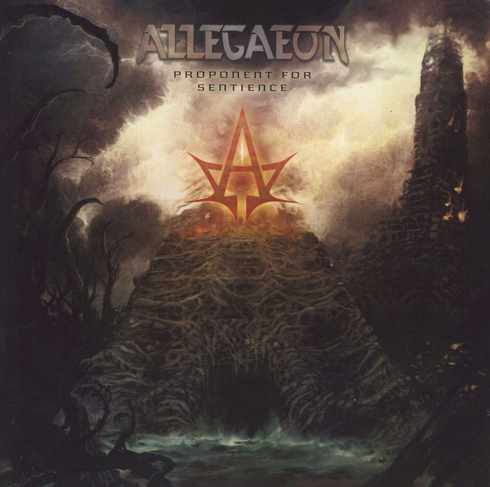 Allegaeon Proponent For Sentience - 180g UK 2-LP vinyl record set (Double LP Album) 3984-15466-1