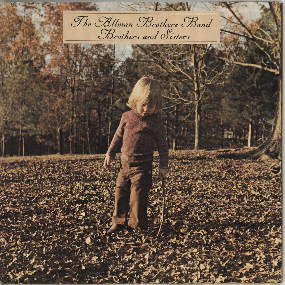 Allman Brothers Band Brothers And Sisters US vinyl LP album (LP record) CP0111