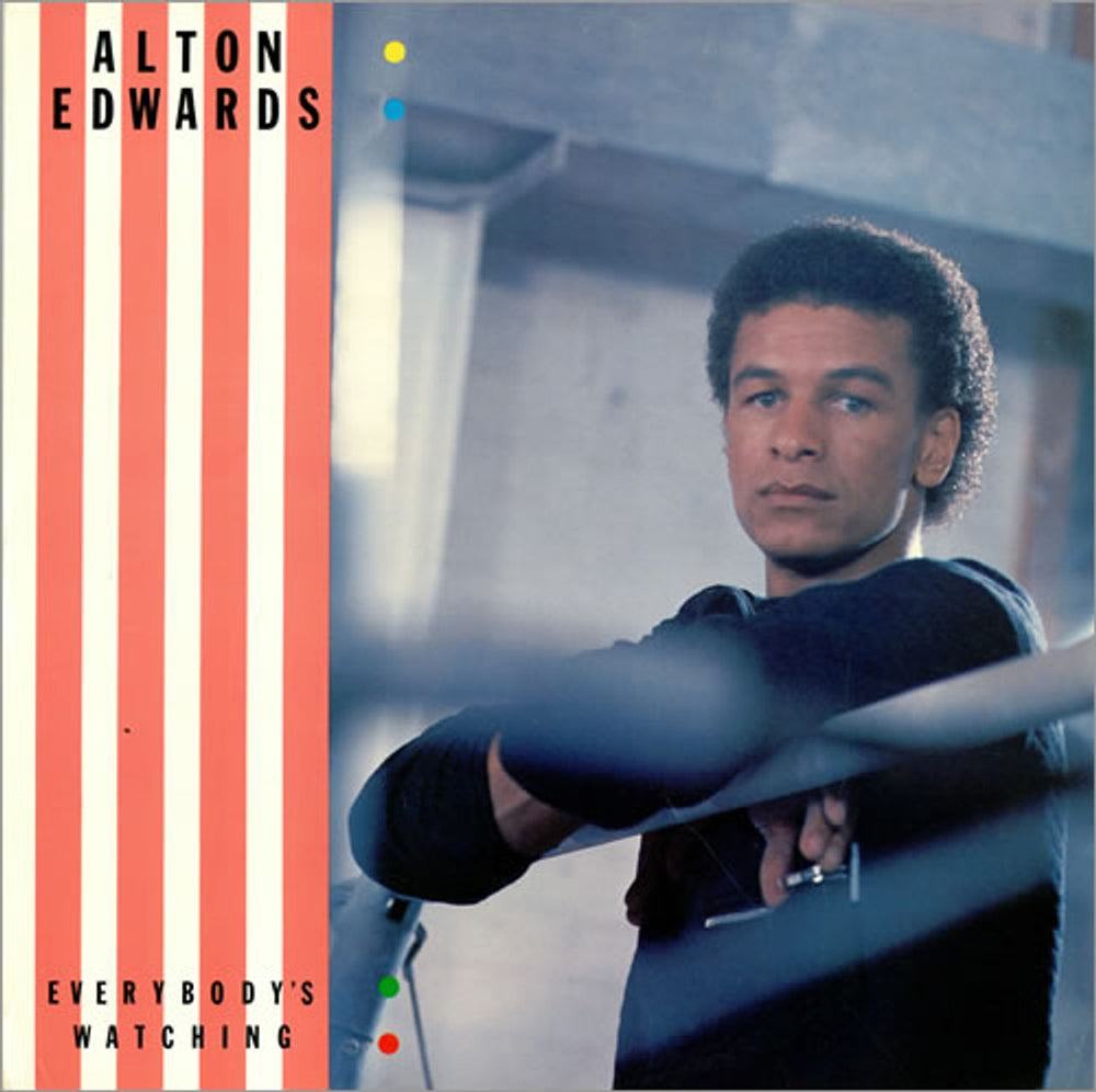 Alton Edwards Everybody's Watching UK 12" vinyl single (12 inch record / Maxi-single) MKHAN5