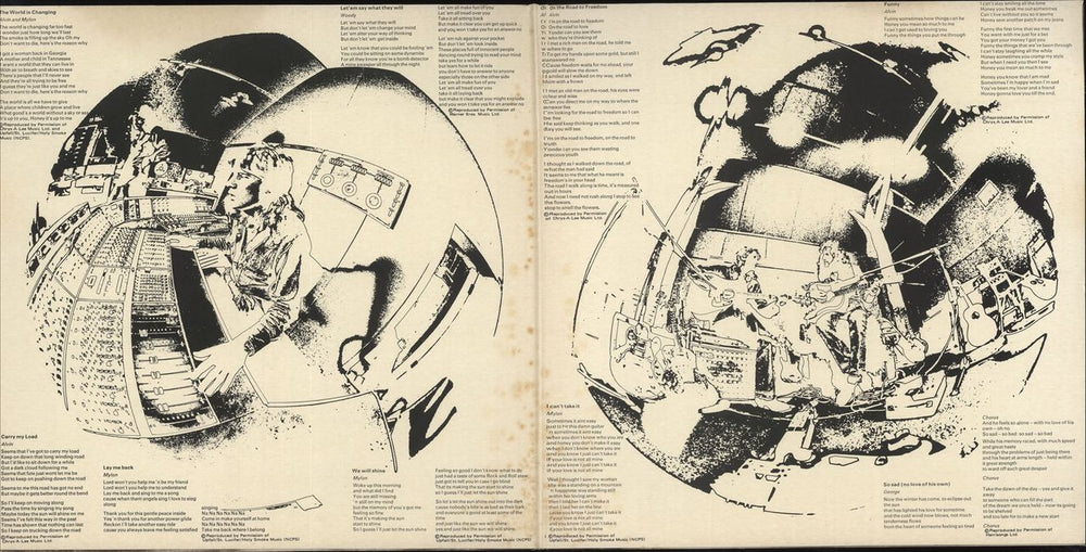 Alvin Lee On The Road To Freedom UK vinyl LP album (LP record)