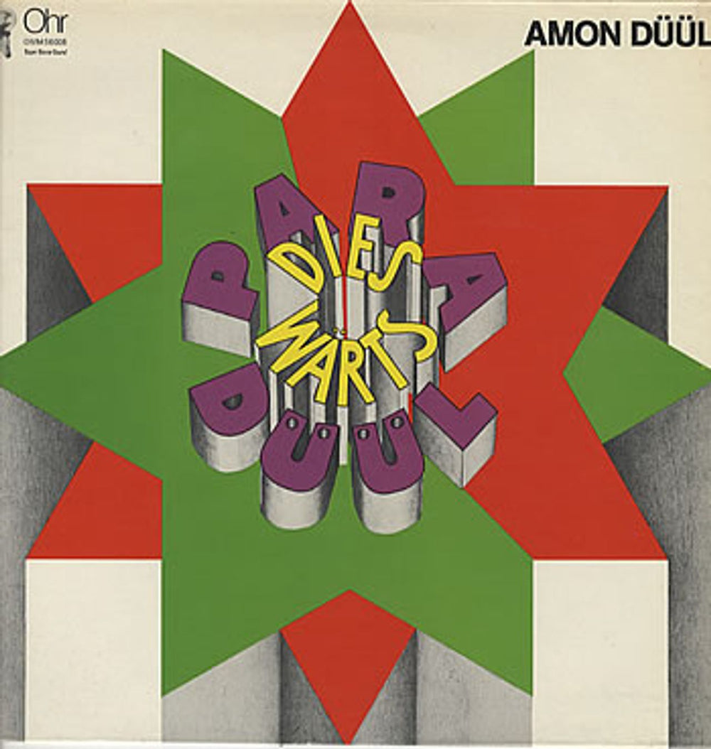 Amon Düül Paradieswärts Düül German vinyl LP album (LP record) OMM56008