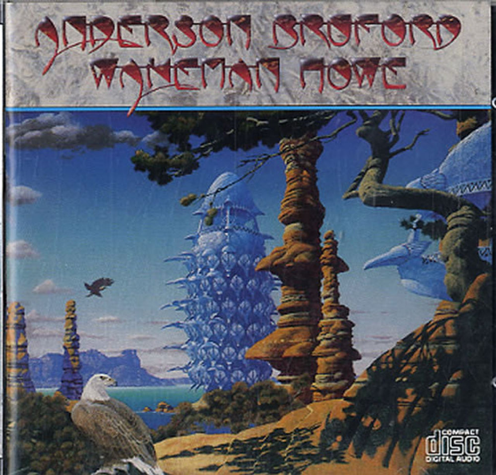 Anderson Bruford Wakeman Howe Anderson Bruford Wakeman Howe US CD album (CDLP) ARCD85-90126