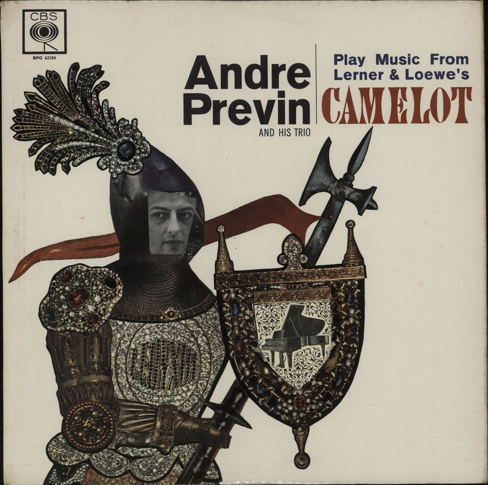 André Previn Camelot UK vinyl LP album (LP record) BPG62154