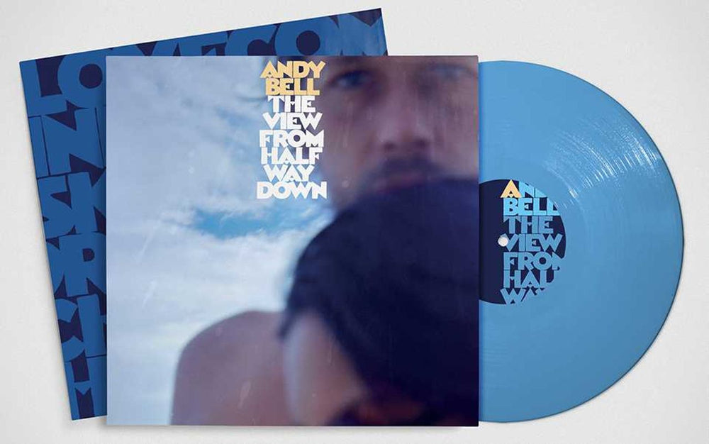 Andy Bell (90s) The View From Half Way Down - Blue Vinyl - Sealed UK vinyl LP album (LP record) FZNLPTH753927