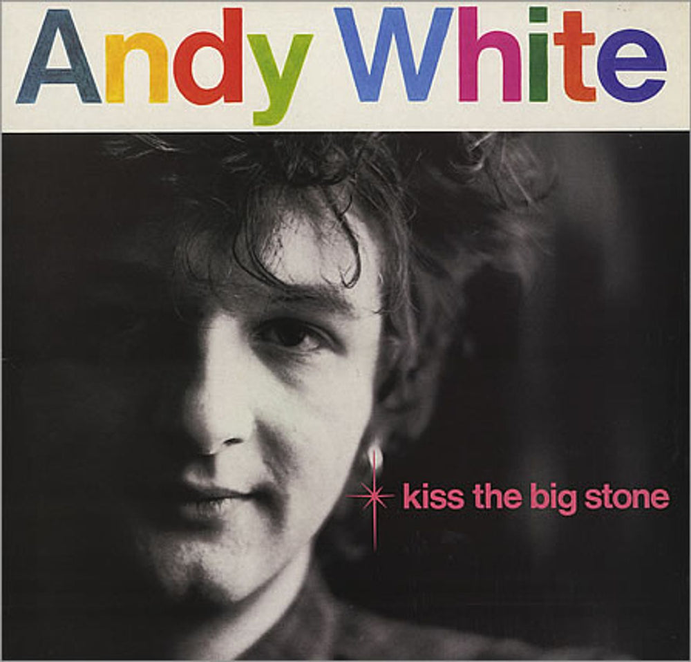 Andy White  Kiss The Big Stone UK vinyl LP album (LP record) FLP101