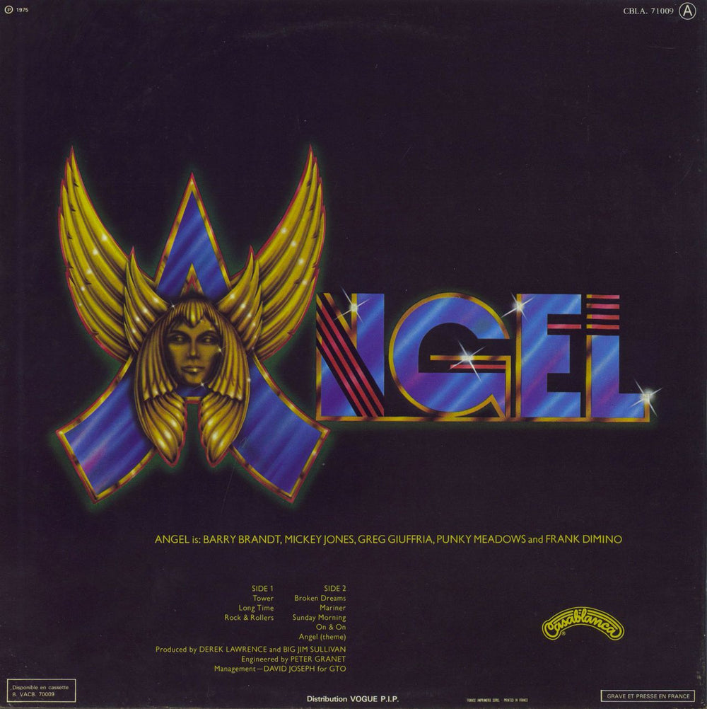 Angel (Kiss) Angel French vinyl LP album (LP record)