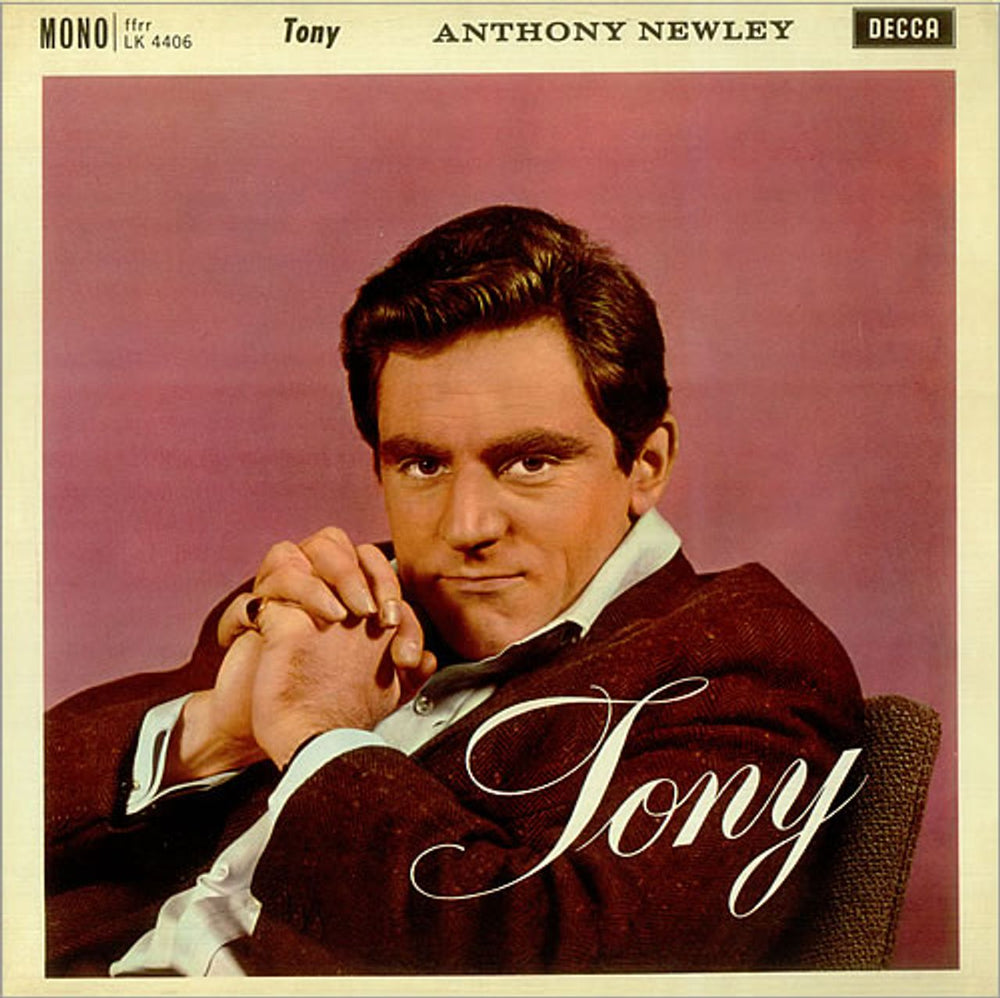 Anthony Newley Tony UK vinyl LP album (LP record) LK4406