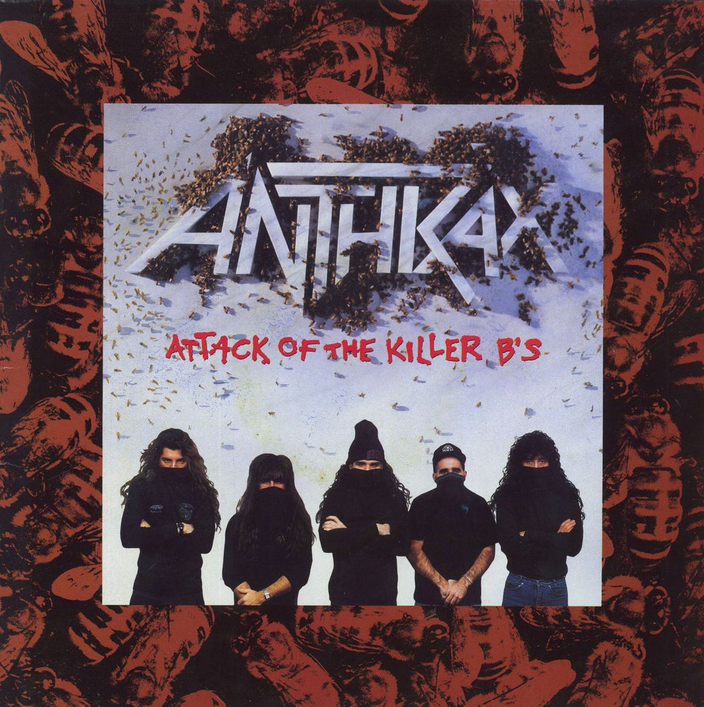 Anthrax Attack Of The Killer B's UK vinyl LP album (LP record) ILPS9980