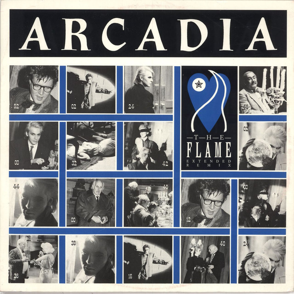 Arcadia The Flame UK 12" vinyl single (12 inch record / Maxi-single) 12NSR3