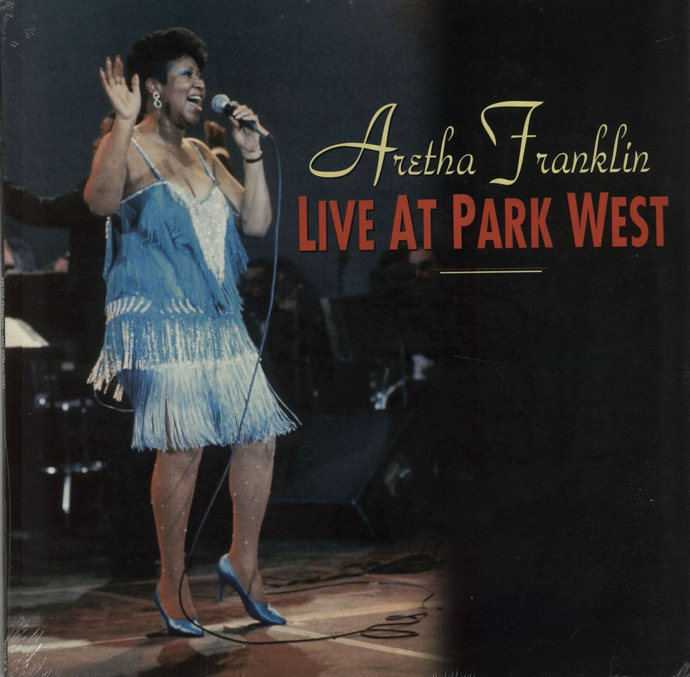 Aretha Franklin Live At Park West - Sealed US laserdisc / lazerdisc ID2964CA