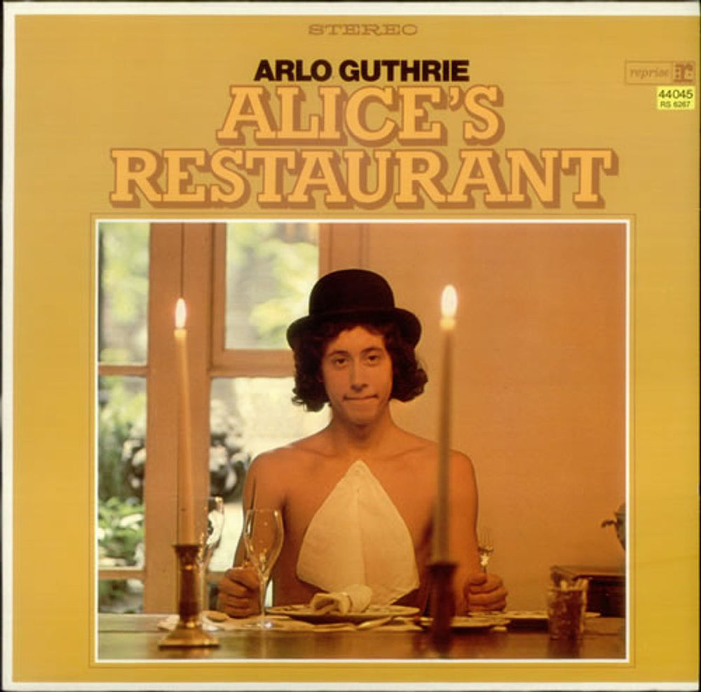 Arlo Guthrie Alice's Restaurant German vinyl LP album (LP record) 44045