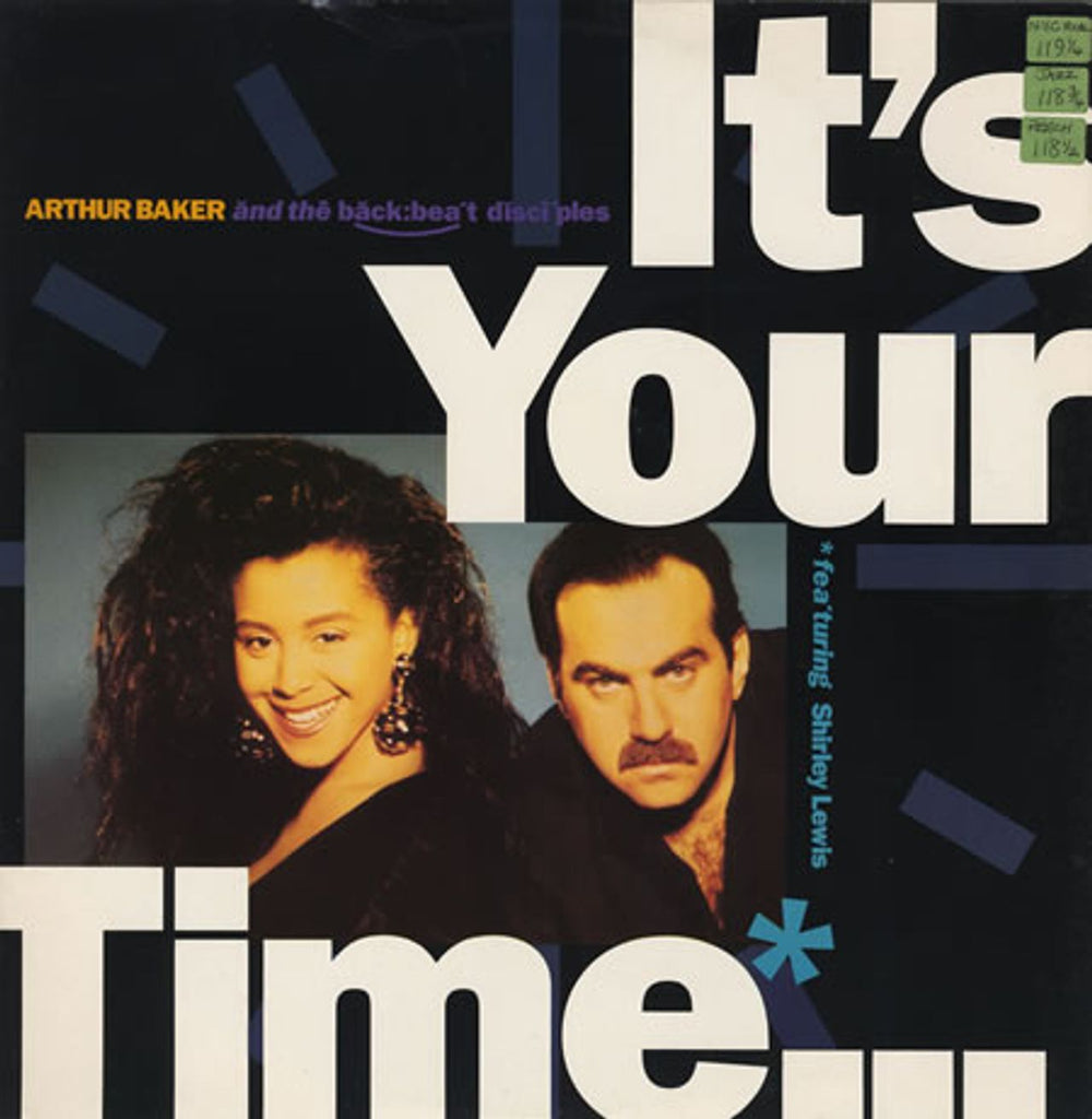 Arthur Baker It's Your Time UK 12" vinyl single (12 inch record / Maxi-single) USAT654