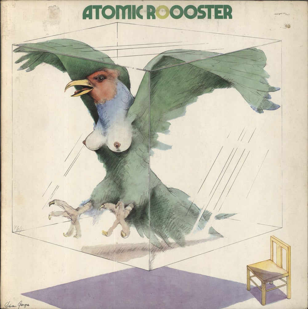 Atomic Rooster Atomic Rooster - 1st - VG UK vinyl LP album (LP record) CAS1010