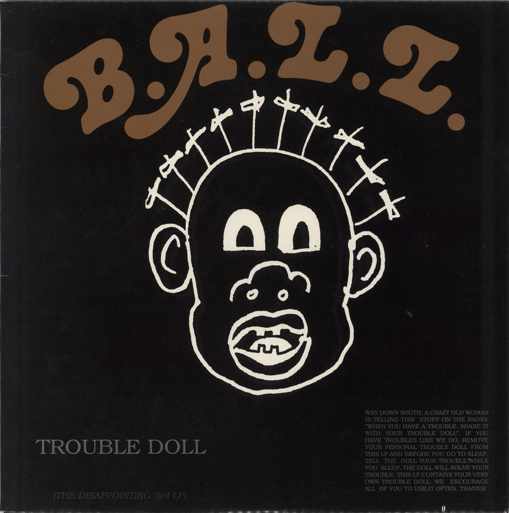 B.A.L.L. Trouble Doll + Miniature Doll US vinyl LP album (LP record) SHIMMY022