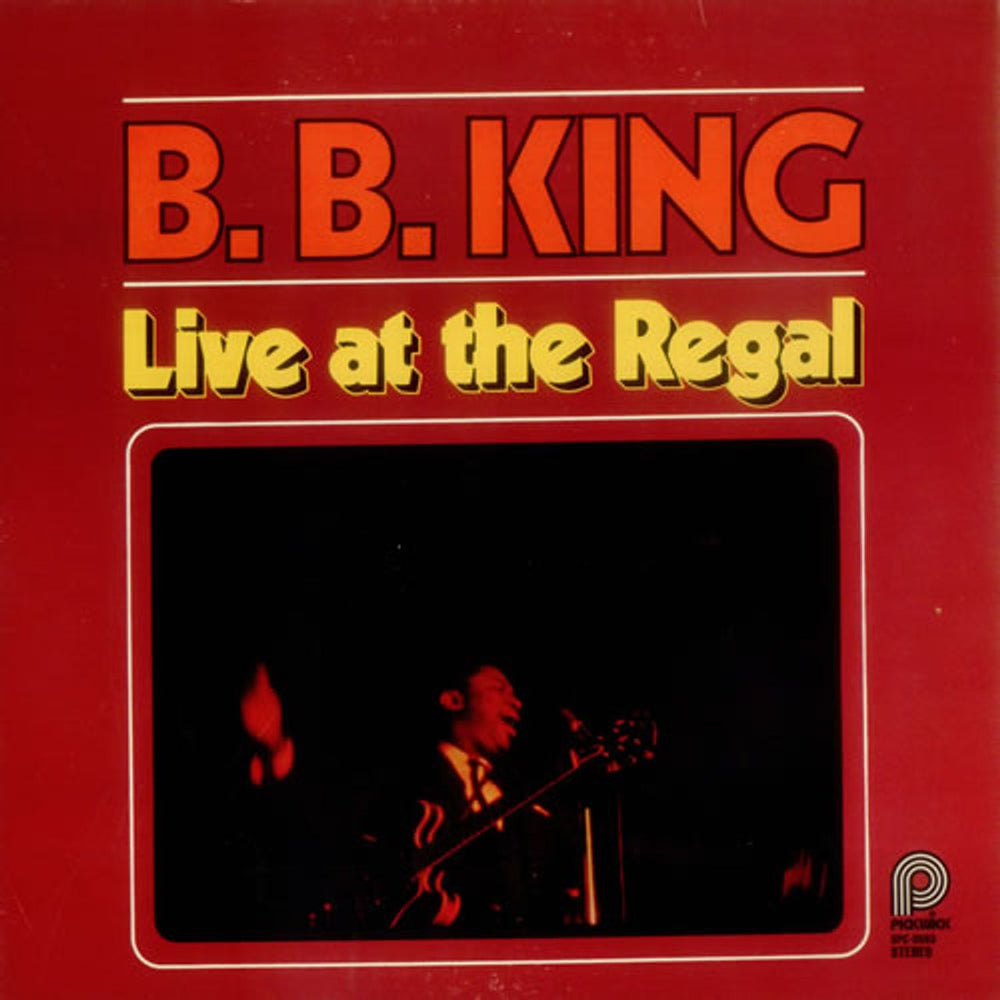 B B King Live At The Regal US vinyl LP album (LP record) SPC-3593