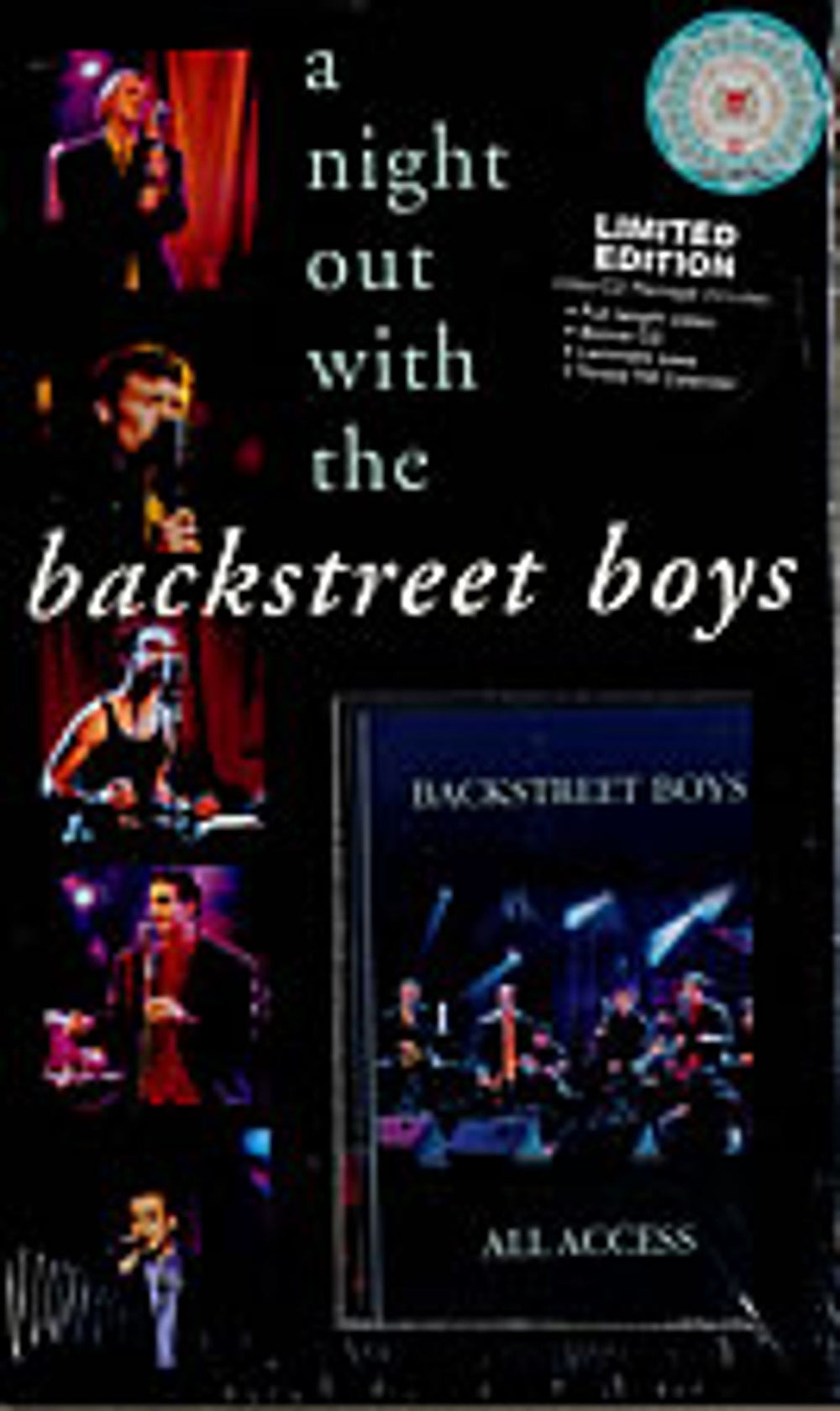 Backstreet Boys A Night Out With The Backstreet Boys Singapore CD Album Box Set 0521822