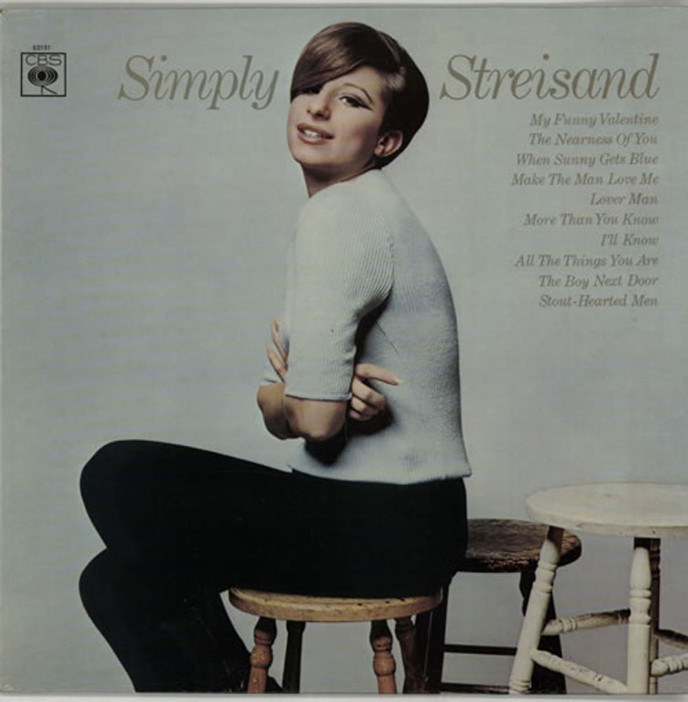 Barbra Streisand Simply Streisand - 1st - Mono UK vinyl LP album (LP record) 63151