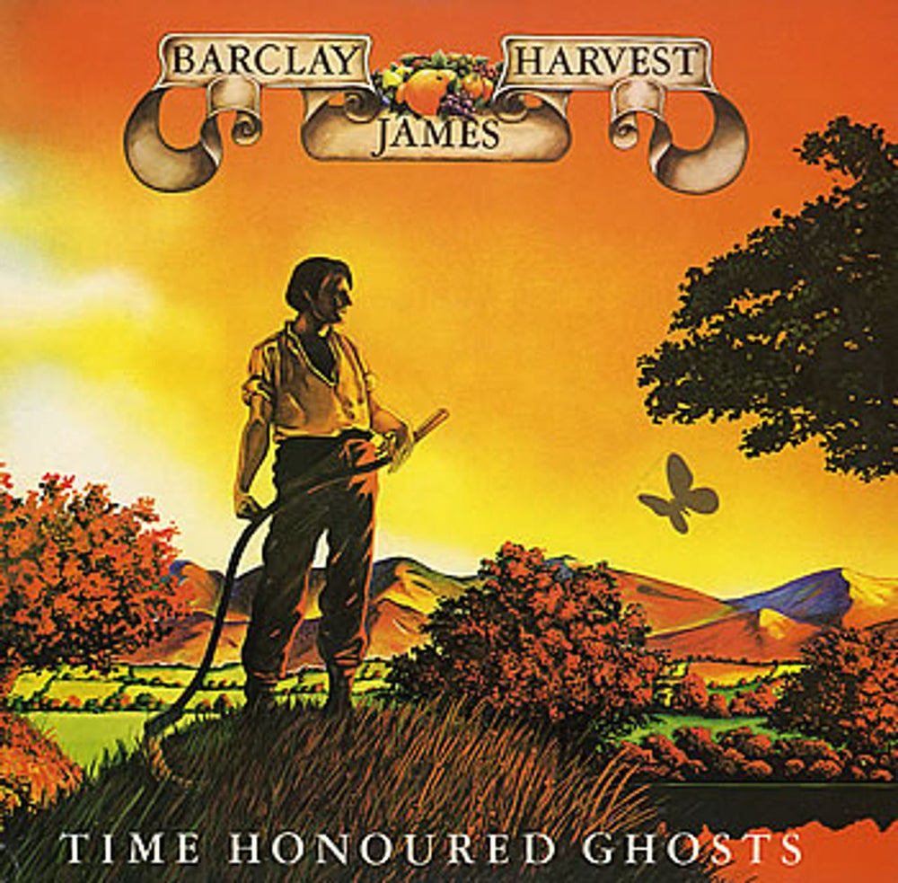 Barclay James Harvest Time Honoured Ghosts UK vinyl LP album (LP record) SPELP12