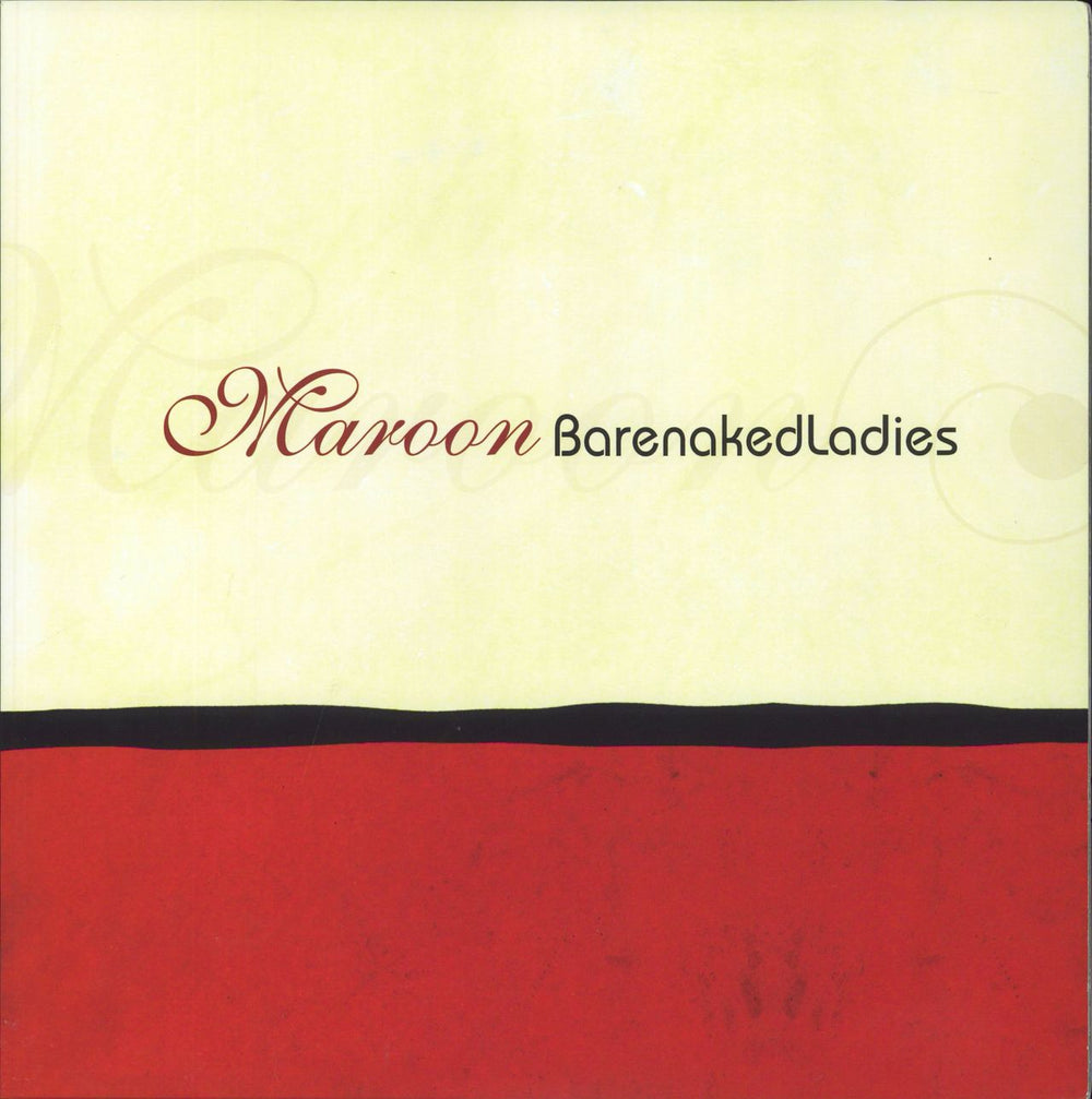 Barenaked Ladies Maroon - 180gram UK 2-LP vinyl record set (Double LP Album) ROGV-121