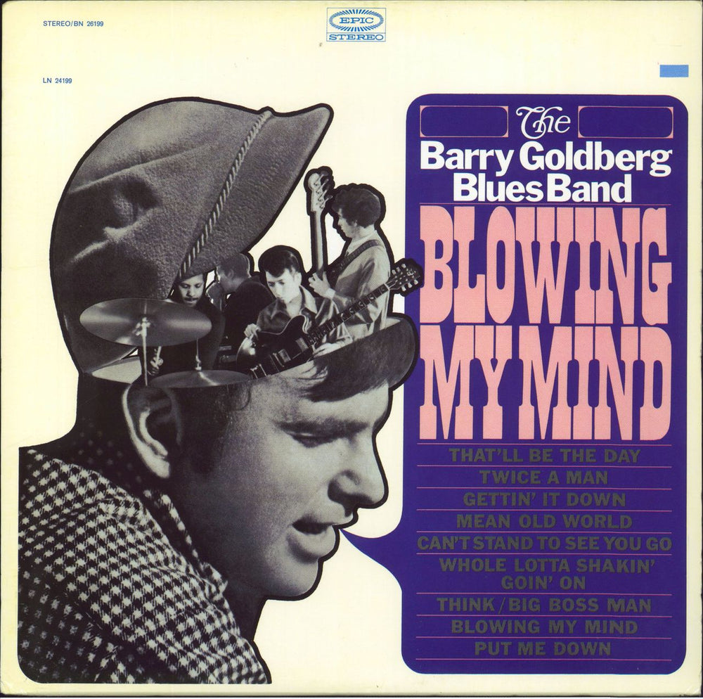 Barry Goldberg Blowing My Mind US vinyl LP album (LP record) BN26199